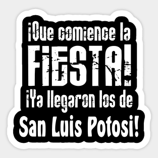 Fiesta San Luis Potosi Sticker